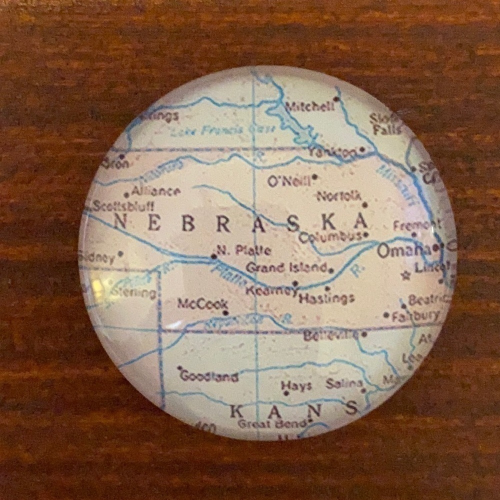 NEBRASKA REFRIGERATOR MAGNET ✨✨✨